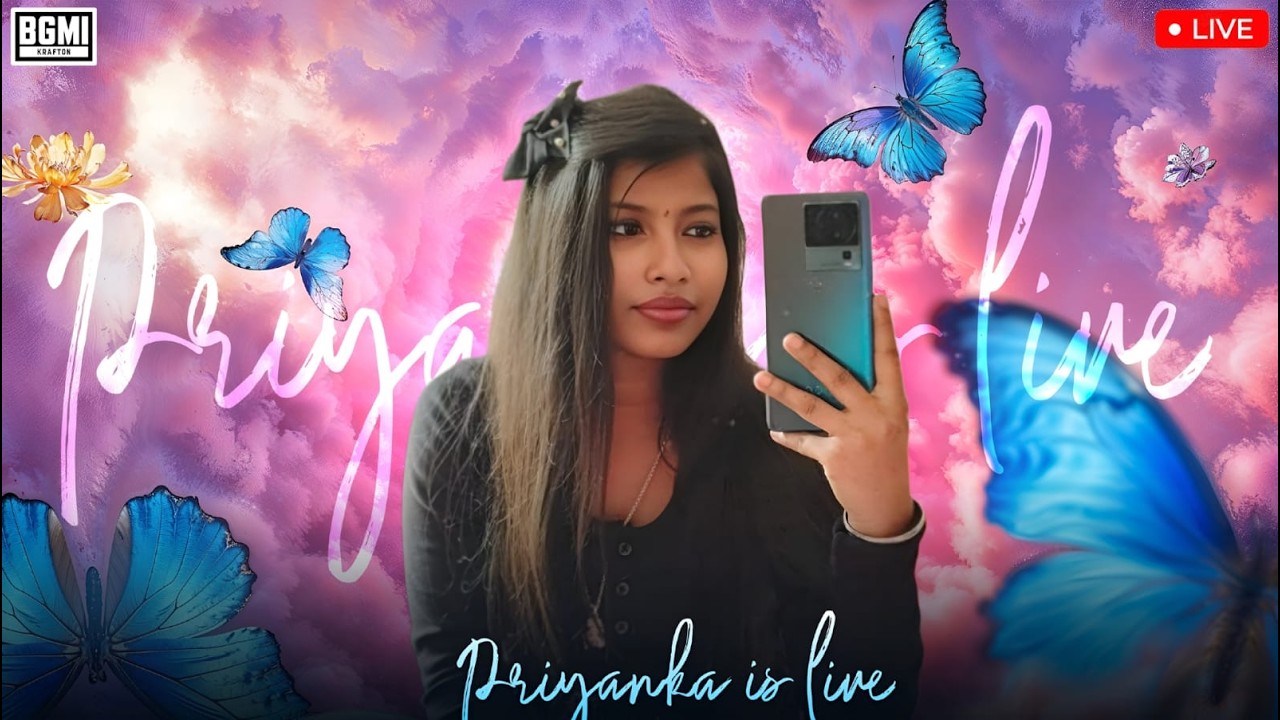 BGMI LIVE GIRL GAMER ❤️ | TEAM CODE FOR YOU 😘😍#bgmi #girlgamer #girlsteamer #girlyoutuber #pubg