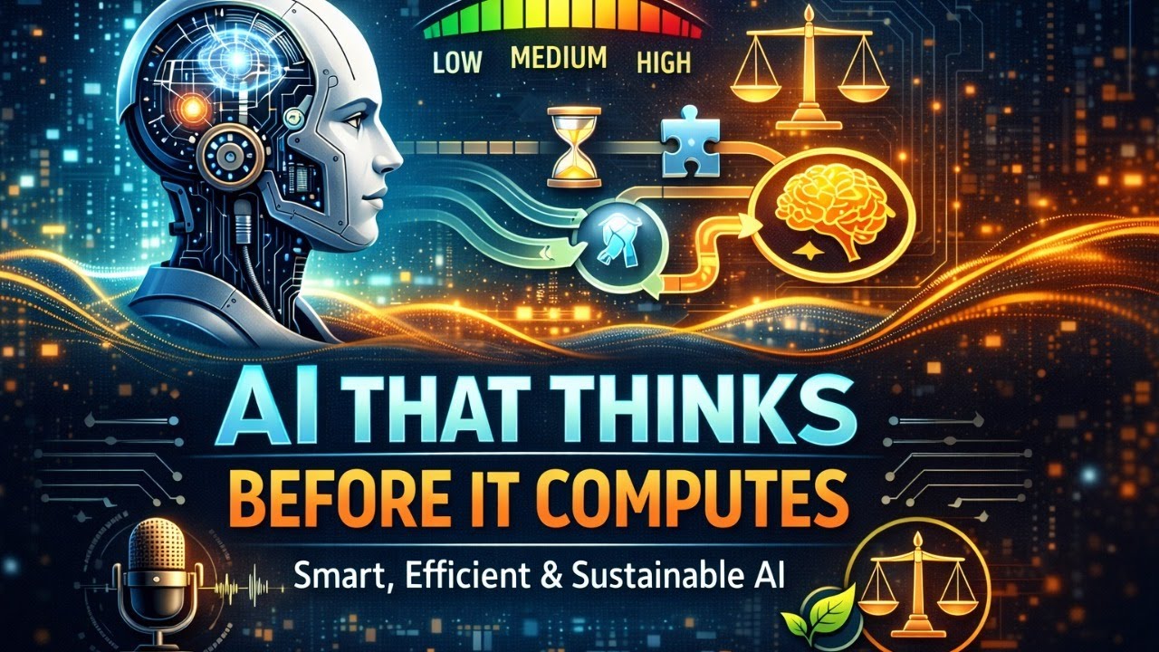 AI That Thinks Before It Computes: The Future of Sustainable AI | with Hamza