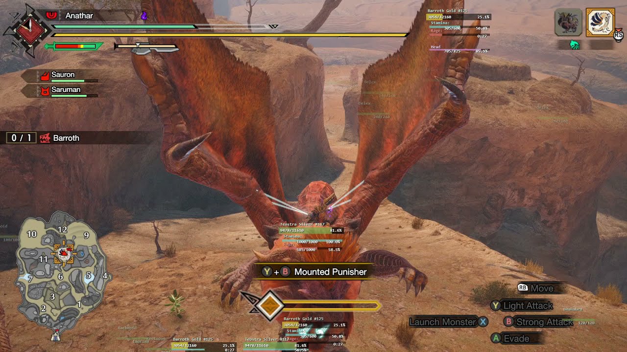 Monster Hunter Rise Fully Controllable Teostra