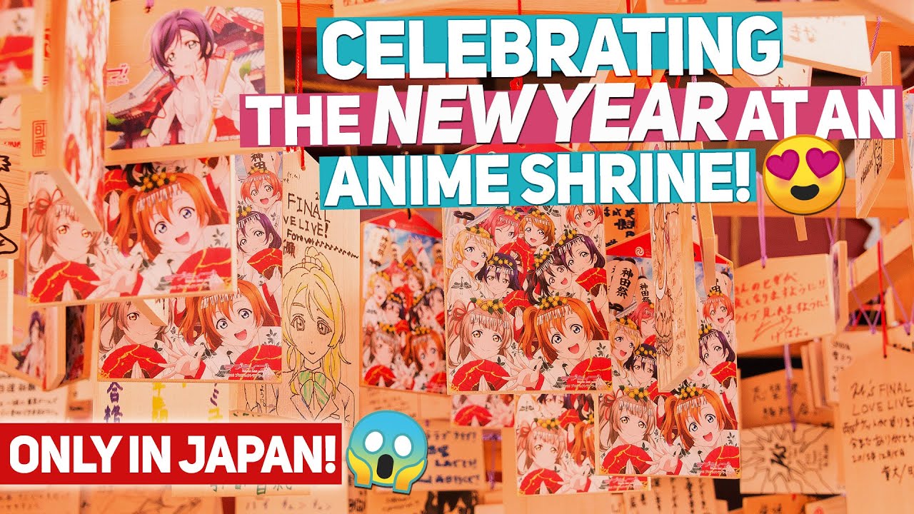 NEW YEAR&rsquo;S EVE AT AN ANIME SHRINE IN TOKYO | We try Hatsumōde, a Japanese New Year&rsquo;s Tradition