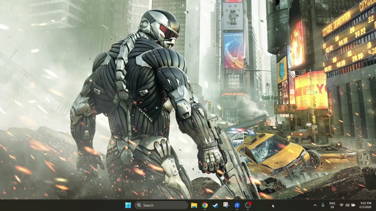 Crysis 2 - Animated Wallpaper