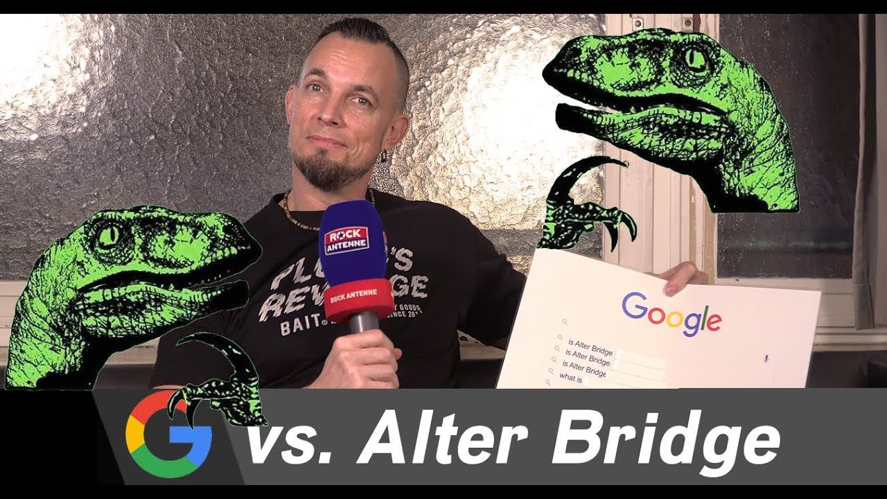 Google vs. Alter Bridge - the internet's most burning questions @ROCK ANTENNE