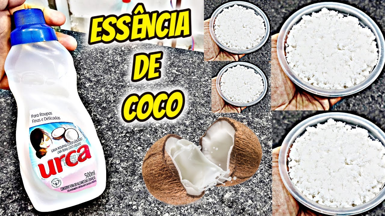 COMO FAZER ESSÊNCIA DE COCO CASEIRA COM APENAS 2 INGREDIENTES SUPER FÁCIL E ECONOMICO/ FAÇA E VENDA