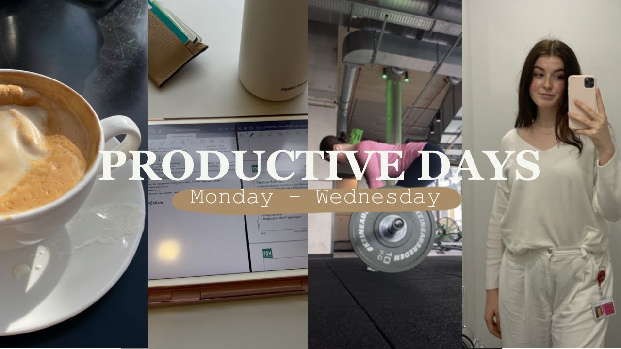 FALL VLOG I 3 days in my life as a dual student at Deutsche Telekom, Work & Uni, Gym and more