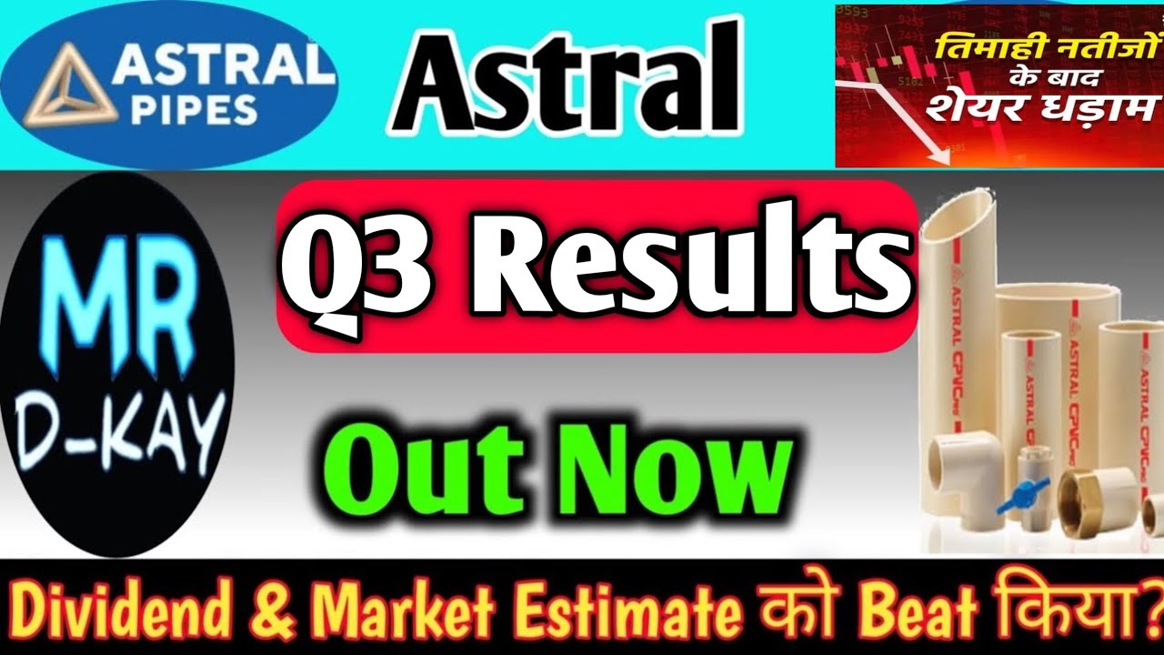 Astral Q3 results 2026 | Astral Q3 results | Astral latest news | Astral share news