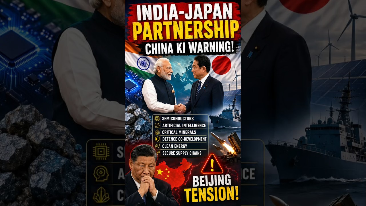 Is the India-Japan Deal Making China Nervous? Beijing Issues a Major Warning | Geopolitics Explai...