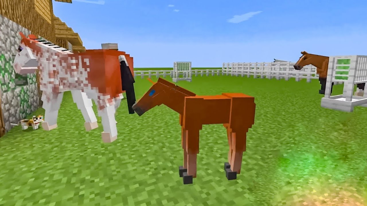 WIELKA HODOWLA ŹREBAKÓW W MINECRAFT!