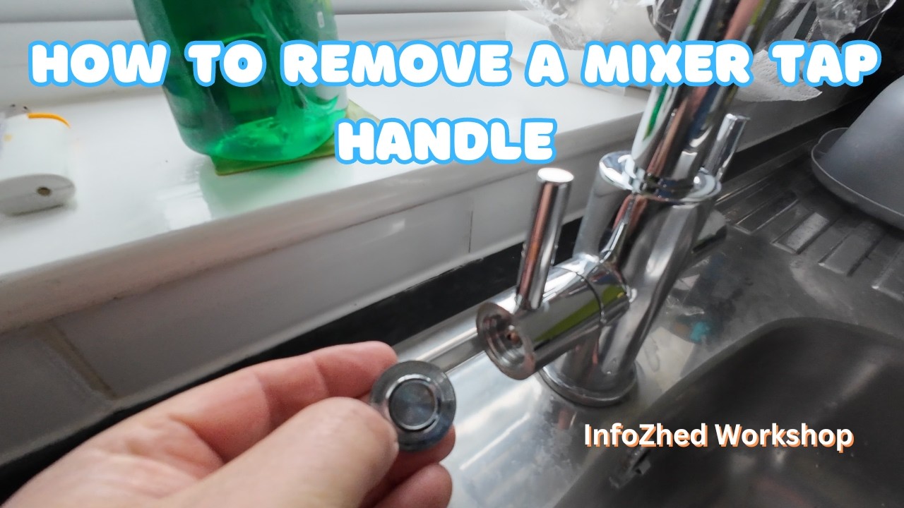 How to remove Mixer Tap handle with no obvious screw