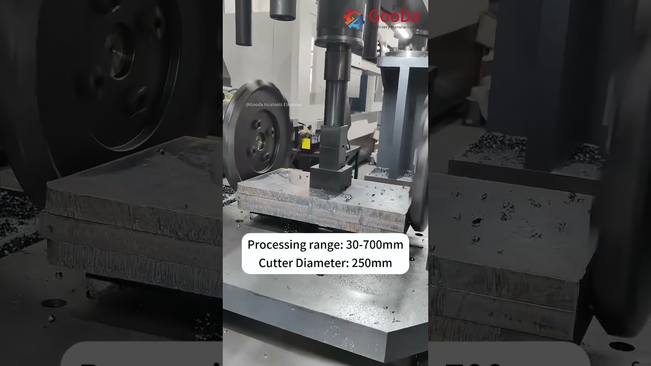 Duplex Milling Machine TH-700NC for S50C 1.1213 Carbon Steel Block 1.2842 O2 Tool & Die Steel Plate
