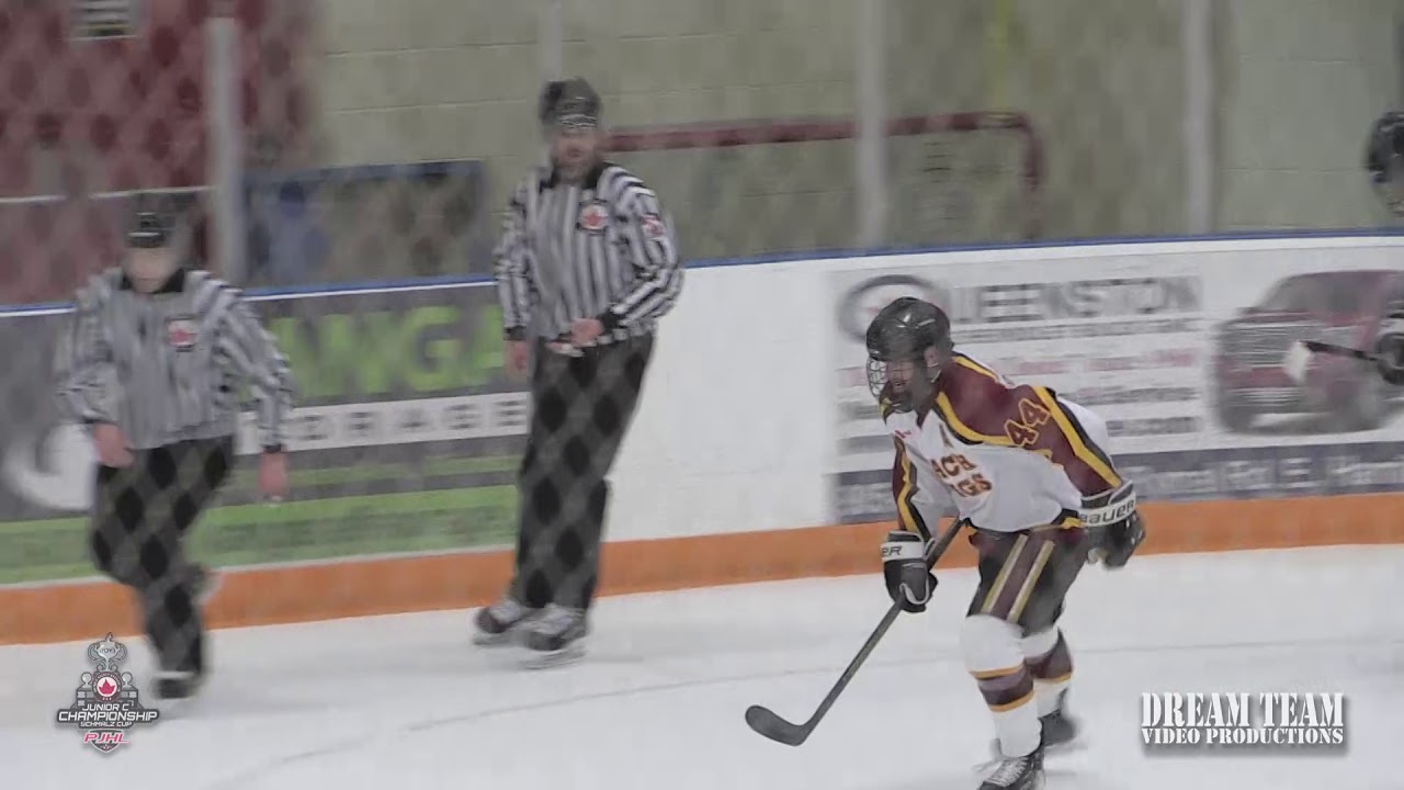 2019 Schmalz Cup Semi Finals - Game 5 - Grimsby Peach Kings vs. Exeter Hawks Highlights