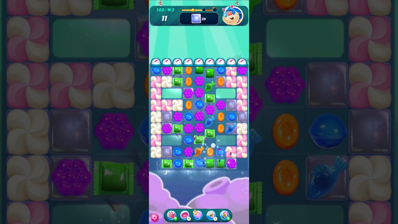 Candy crush saga - super hard level 149