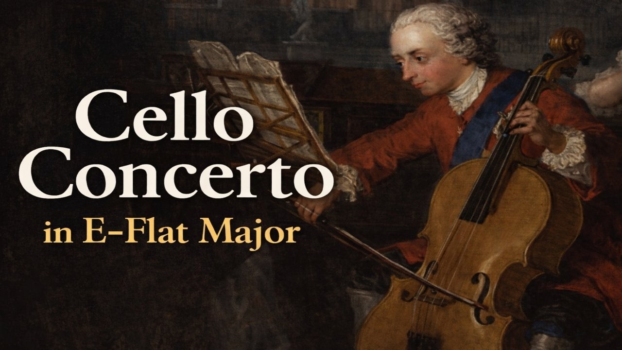 Concerto for Cello, Orchestra and Basso Continuo in E Flat Major