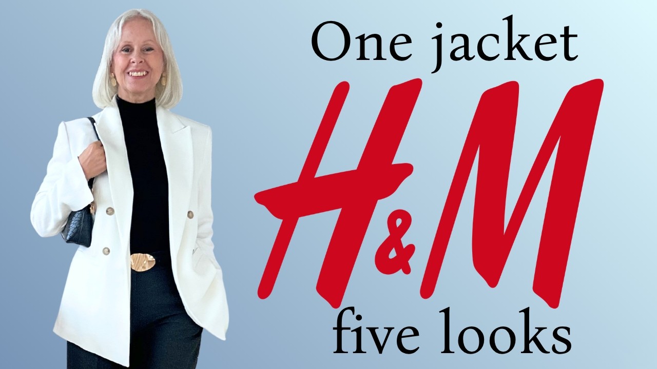 H&M: ONE JACKET, 5 LOOKS | Late Summer to Autumn Style