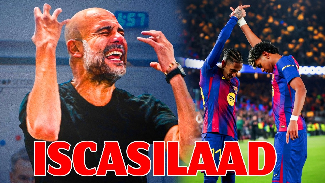 BOOOM Iscasilaada Pep, Barce oo hal arin loo sheegay & Madrid oo digniin kusoo socota Wararkii