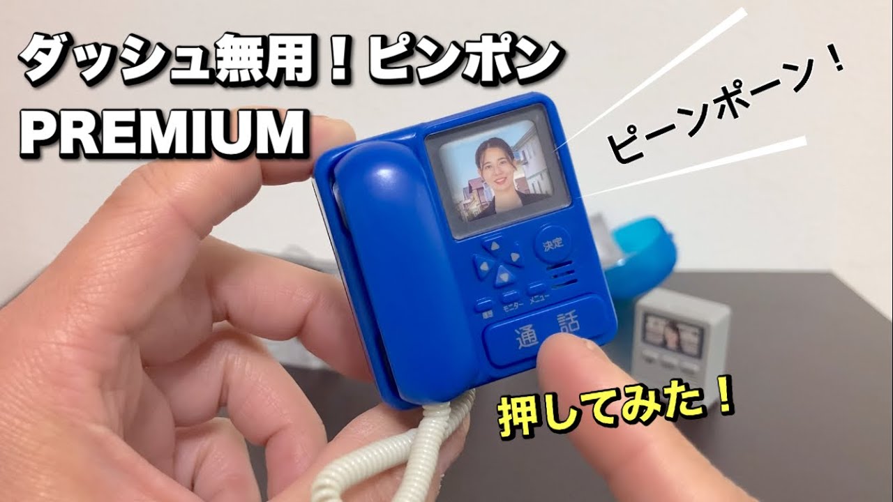 2音声入り！【ガチャガチャ】ダッシュ無用！ピンポン PREMIUM 開封！