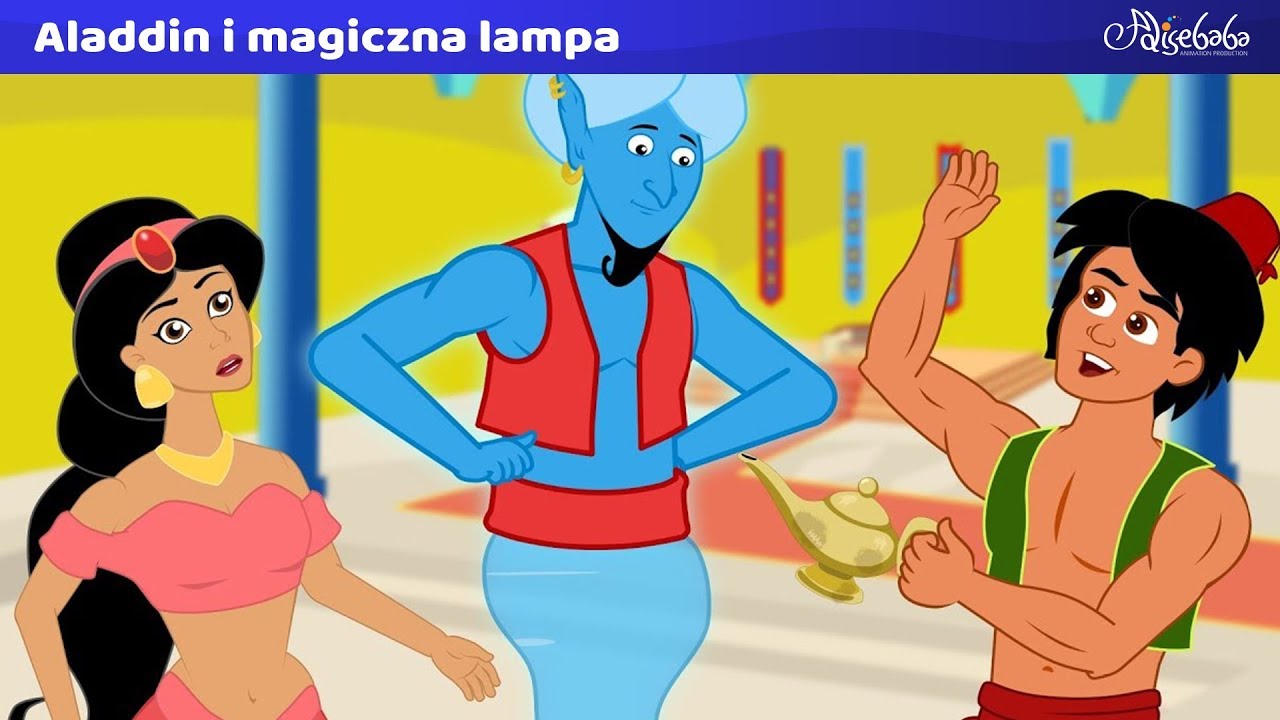 ALADYN i CUDOWNA LAMPA | Bajki po Polsku | Bajka i opowiadania na Dobranoc | historie