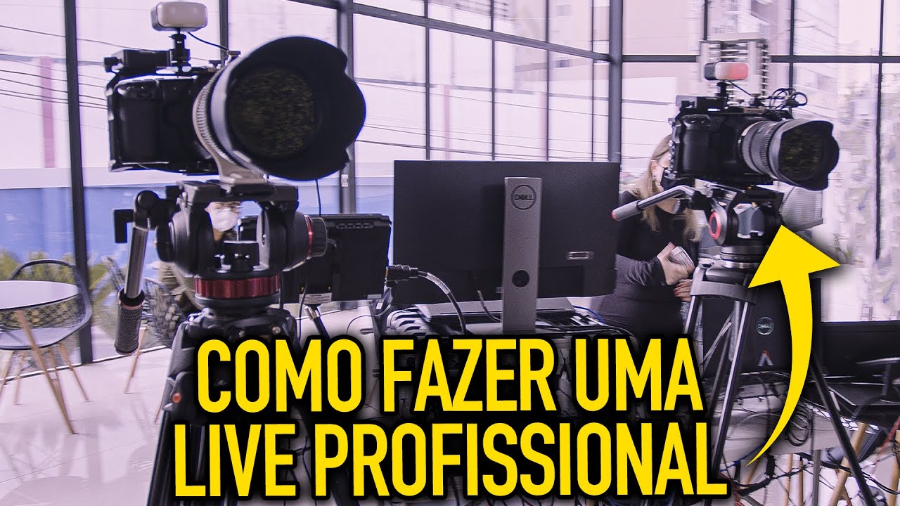 Como Fazer Live no Youtube | Conheça o passo a passo dos equipamentos