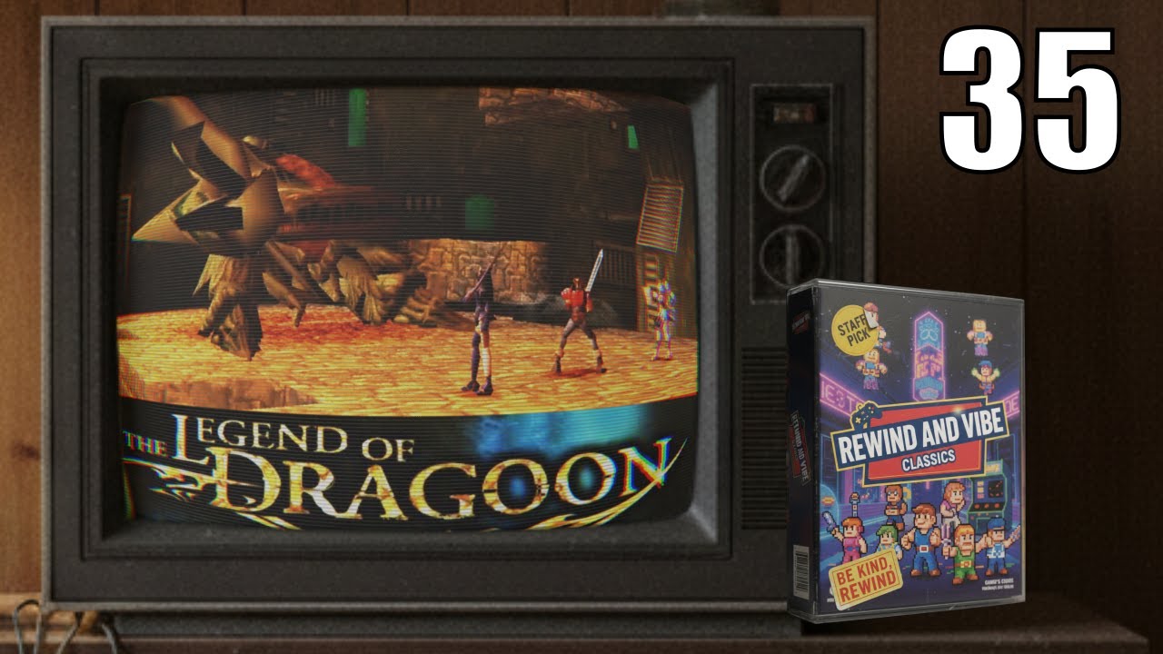 The Legend of Dragoon - Episode 35 - Rewind and Vibe Classics  #ps1gameplay #jrpg #squareenix