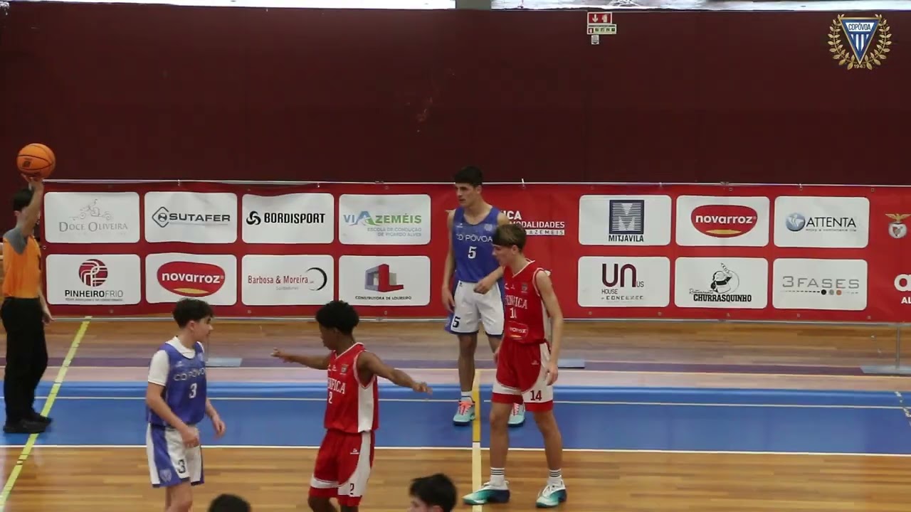 Esc SLB O. Azeméis  vs Cd Póvoa sub16m Interassociações 2026
