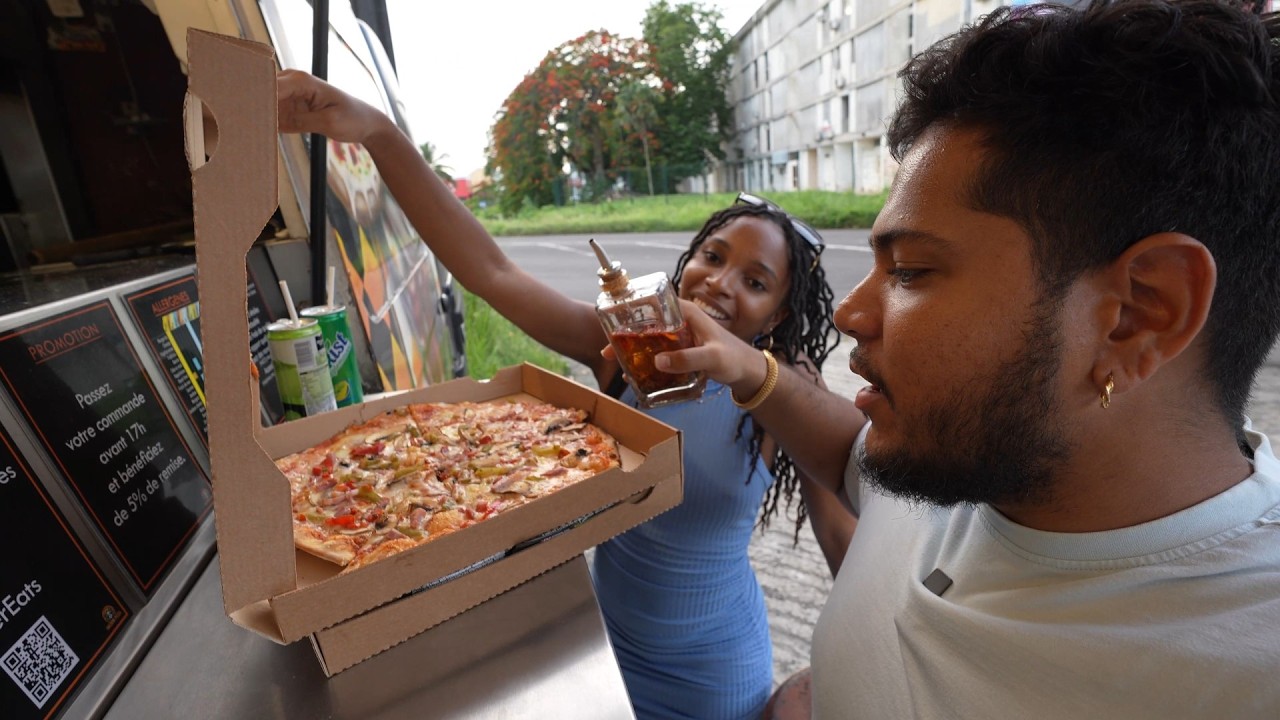 RACOON PIZZA: A food truck that has been around in Guadeloupe since 1993! Everyone in Abymes know...