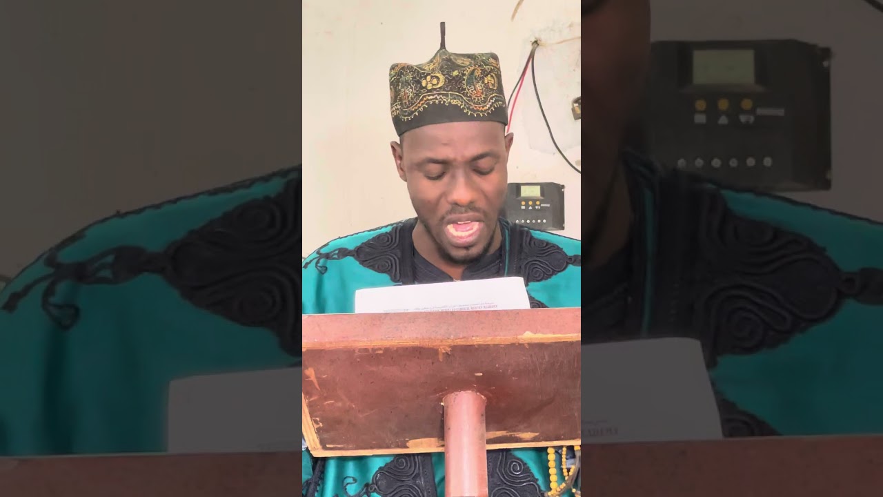 KUDBAR JUMMA’A SHEIKH TIJJANI GADON KAYA 30/1/2026