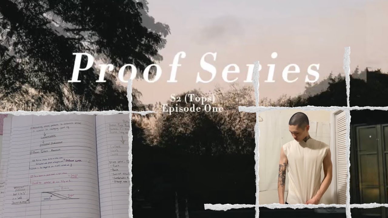 Pattern Making A Bodice: Pattern Drafting| S2 EP1 – Proof Series (Tops Edition)