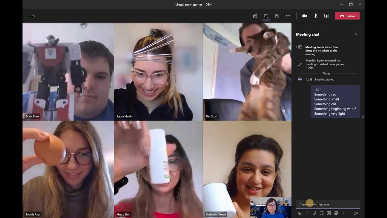 How to play a scavenger hunt on Google Meet, Zoom & Teams