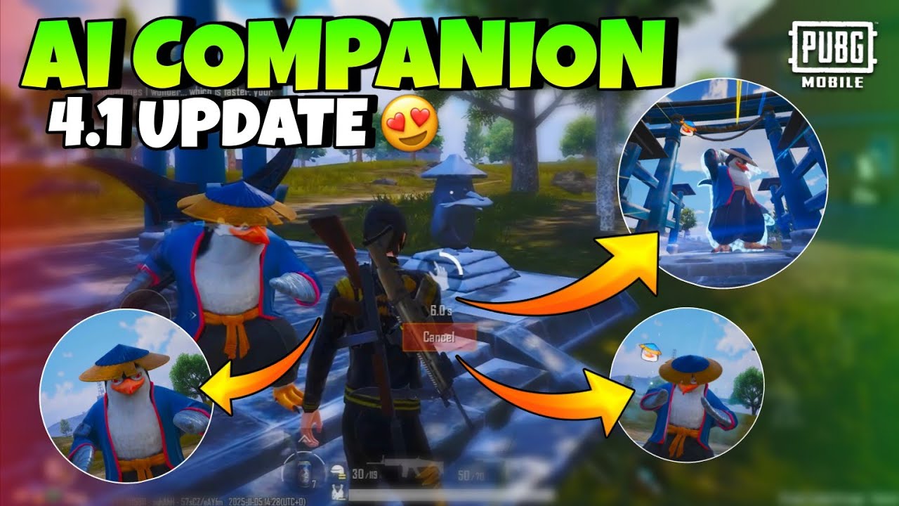 PUBG Mobile 4.1 Update New Feature - AI Companion🤯 | What is AI Companion in PUBG Mobile?