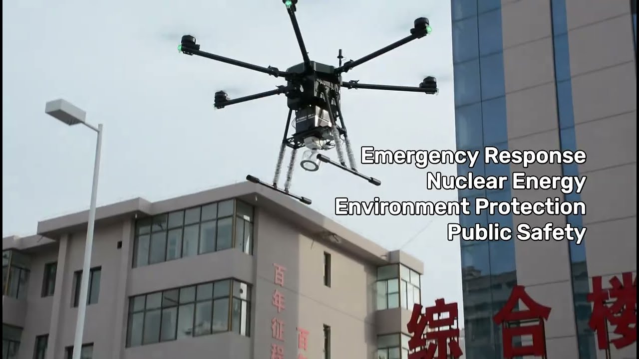 Drone Radiation Monitoring System for Nuclear Emergency | Detection for Personnel Safety