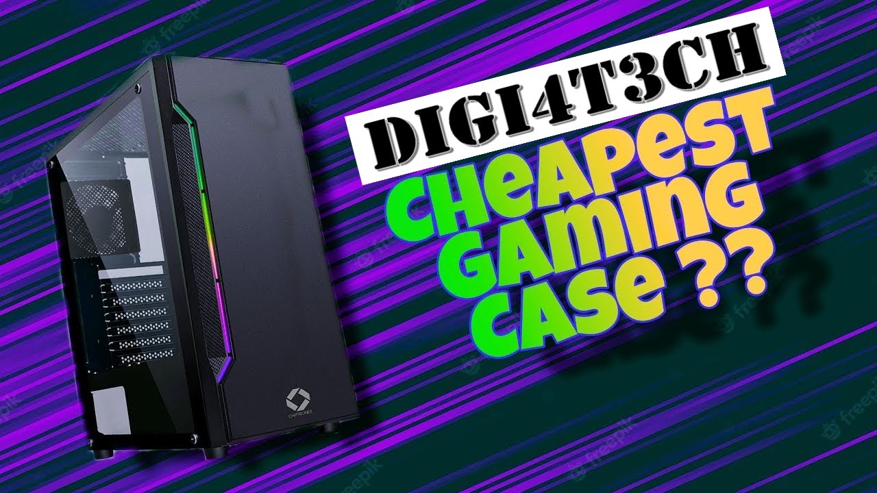CHIPTRONEX X610B Mid Tower Cabinet USB 3.0 with Bottom PSU Mount, UnBoxing & Full Detailed Review.