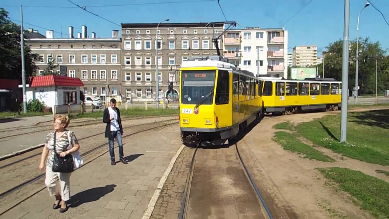 Tramwaje Szczecin Tramways Stettin Strassenbahn Route 3 Pomorzany to Las Arkoński