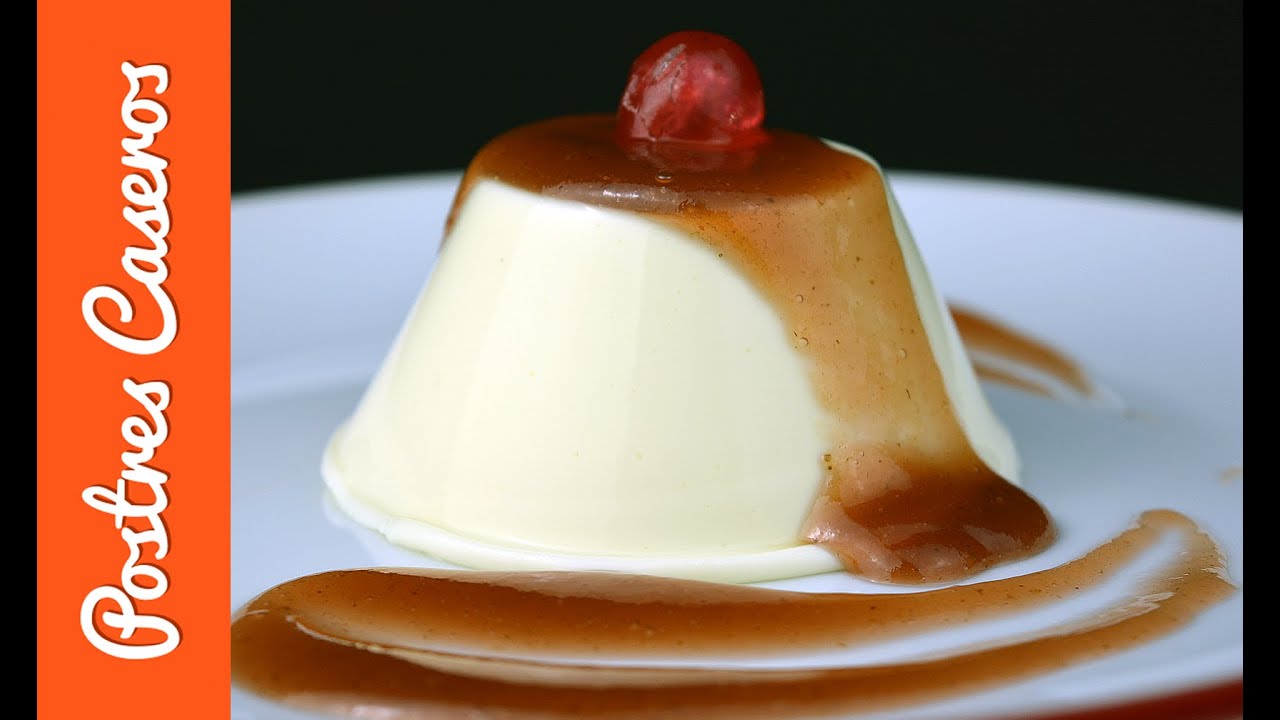 Pannacota de chocolate blanco | Javier Romero
