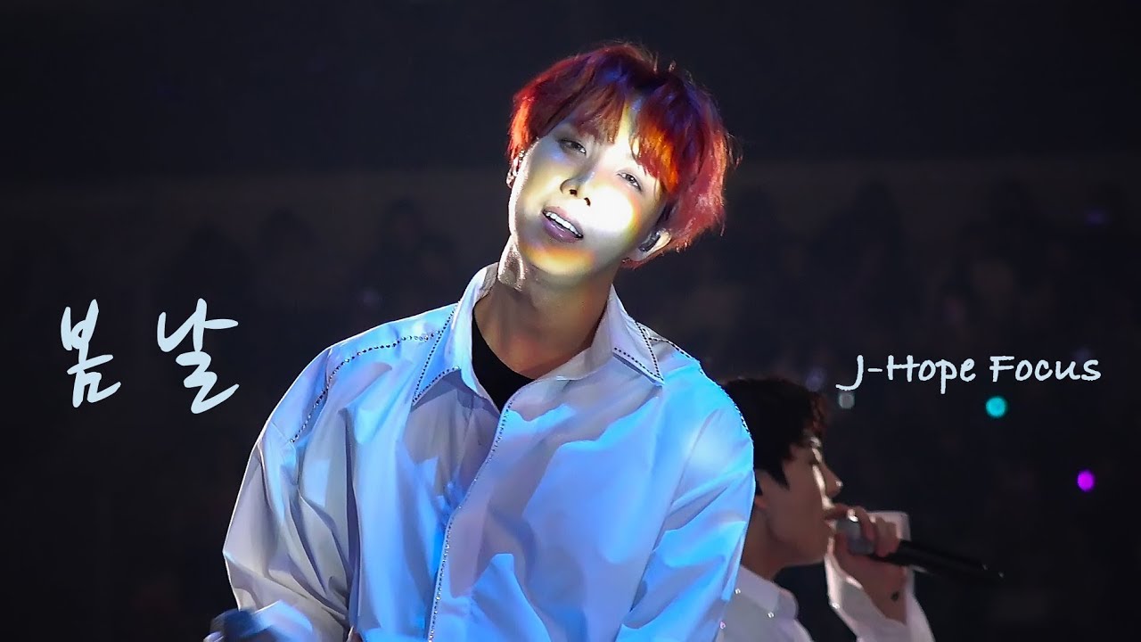 171202 MMA 방탄소년단 4K 봄날 Spring Day 제이홉 직켐  J-Hope Focus