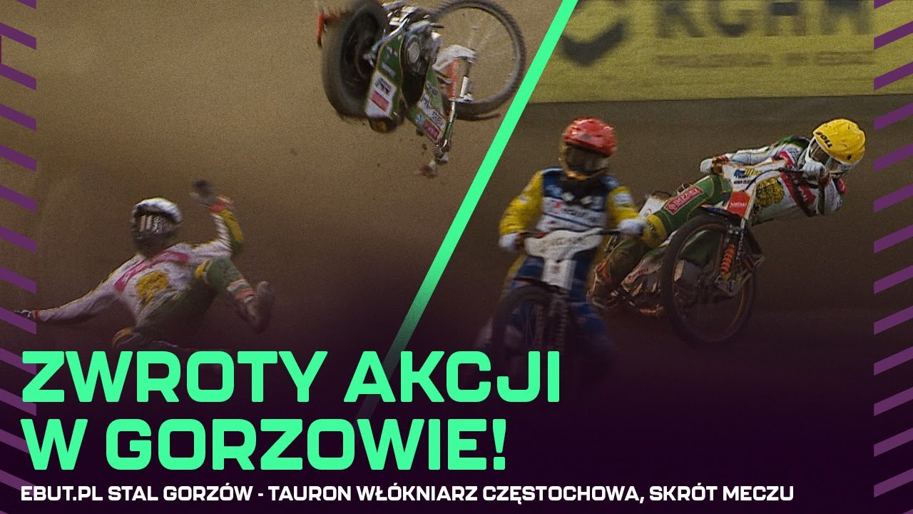 THRILLER W GORZOWIE! STAL - WŁ&Oacute;KNIARZ, SKR&Oacute;T MECZU