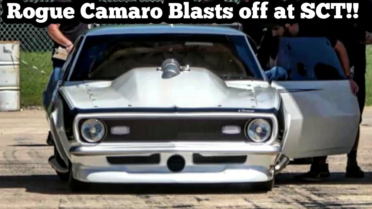 Procharged Camaro Known as Rogue at SCT!!