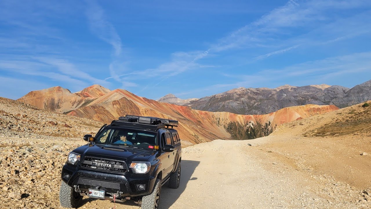 Corkscrew Pass (Alpine Loop - San Juan Mountains) 4K Drone Shot