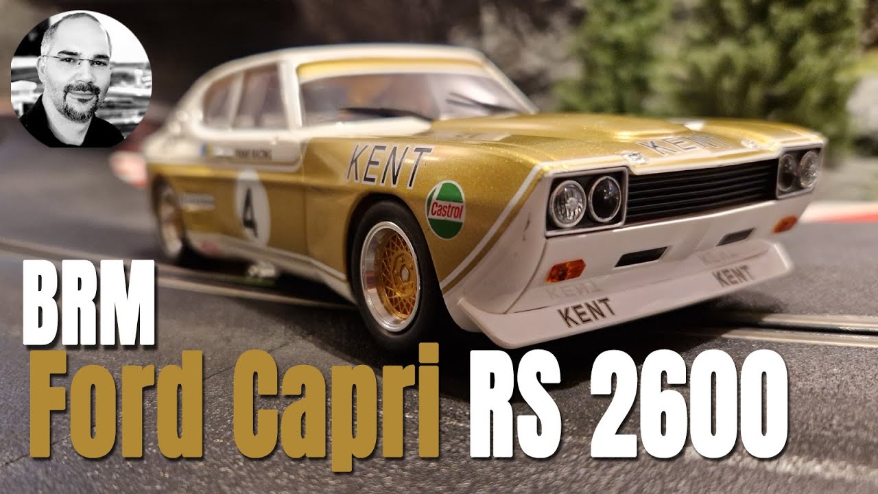 BRM Ford Capri Vorstellung - Carrera Digital, Carrera Rennbahn, D132, Youngtimer,