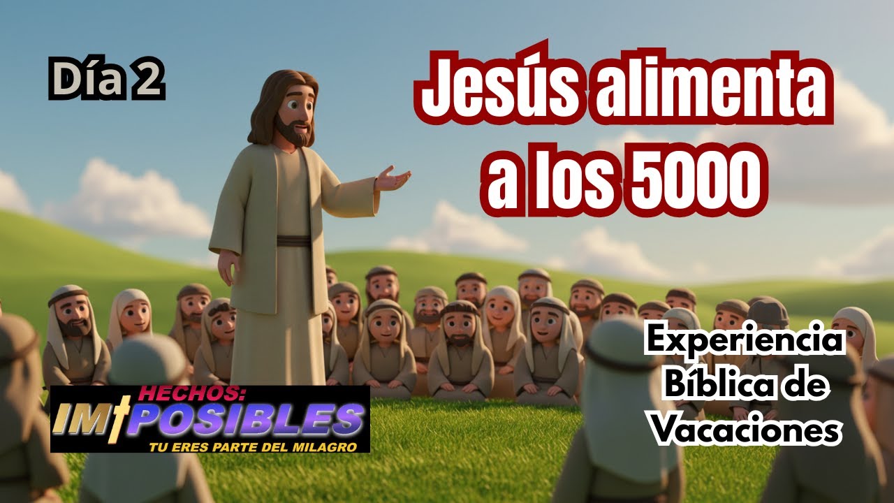 Experiencia Bíblica de Vacaciones | Día 2 | Jesús alimenta a los 5000 | Hechos: Imposibles