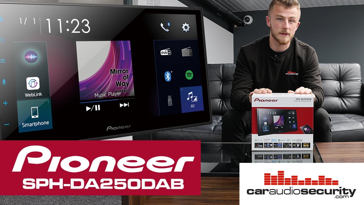Pioneer SPH-DA250DAB стереосистема Apple CarPlay и Android Auto | Автозвук и безопасность