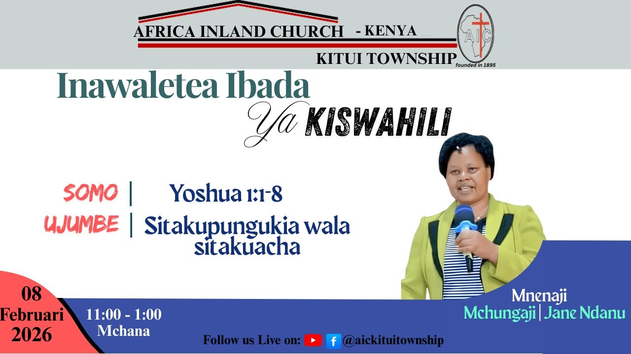 Second Service| AIC Kitui Township | 08/02/2026