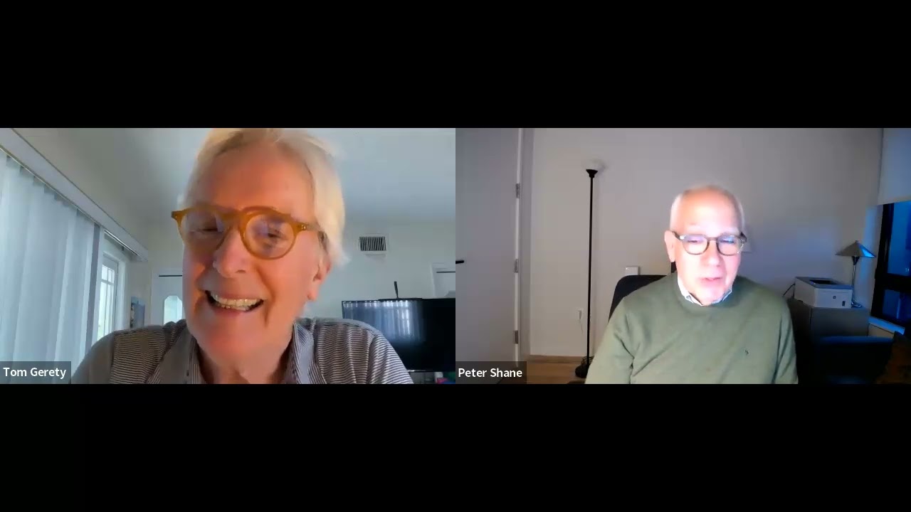 An Unchecked Presidency? A Dialogue Between Constitutional Lawyers Tom Gerety and Peter Shane