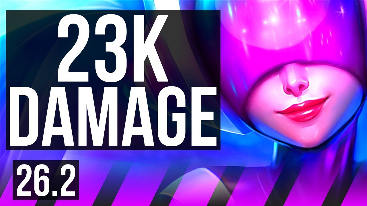 SONA & Ziggs vs VEL'KOZ & Caitlyn (SUP) | 23K damage | TR Grandmaster | 26.2