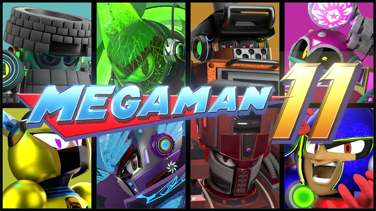 Mega Man 11 | Robot Master Animation Compilation