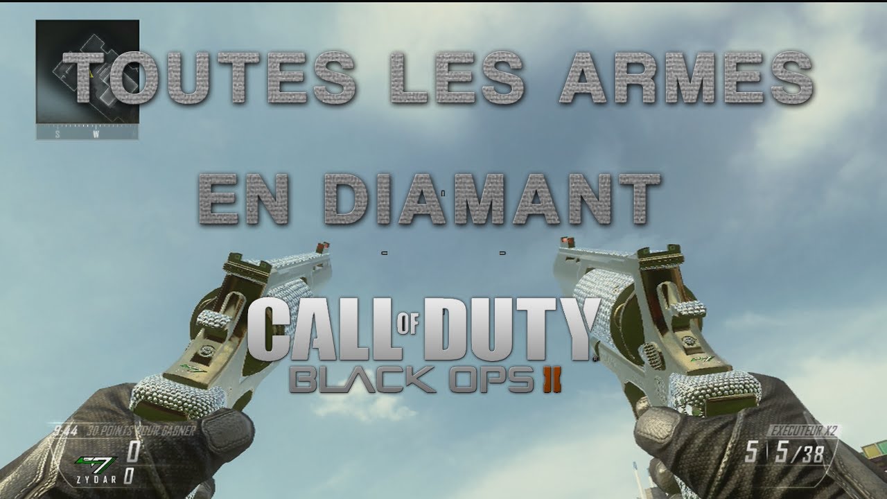 BO2 Toutes les armes en diamant / All diamond weapons
