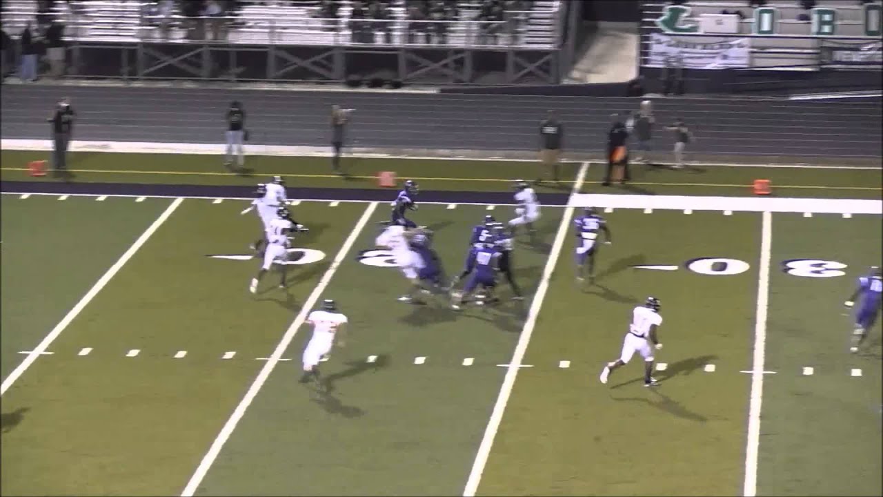 Lufkin vs Longview Punt Return. Keke Coutee