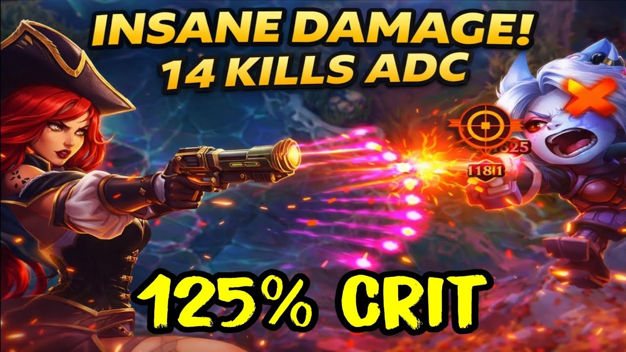 Miss Fortune DESTROYS Tristana – 14 Kills Diamond Rank Gameplay | Wild Rift S20