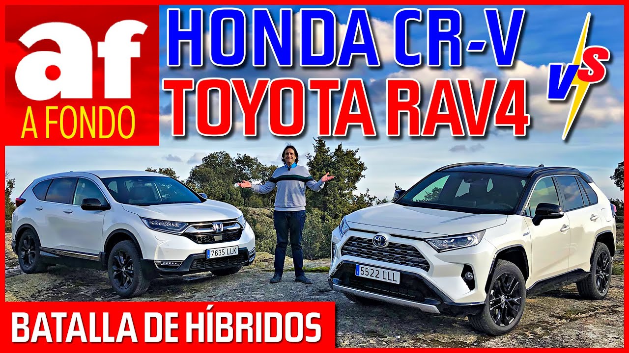 Honda CR-V Hybrid vs Toyota RAV4 | Batalla de híbridos