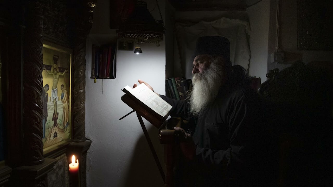 Κύριε εκέκραξα  Lord I have Cried  Plagal 1st Tone Meteora monastery monks chant