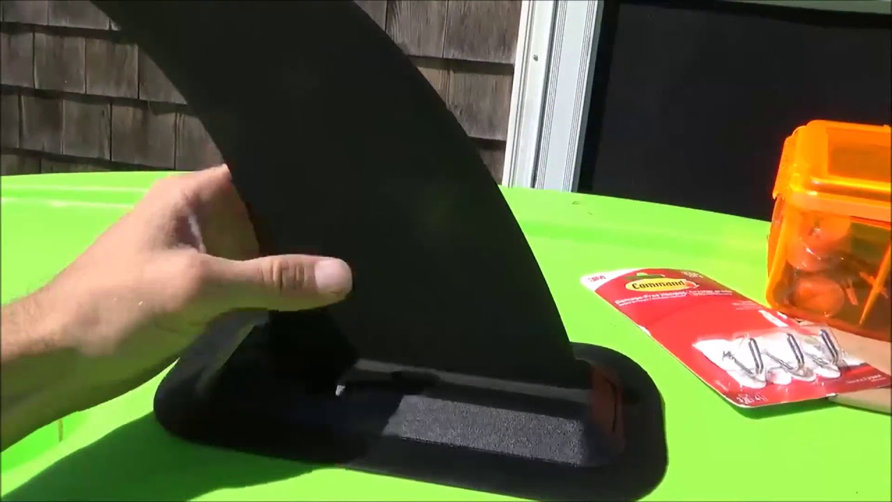 Kayak Tracking Fin Install And New Gear Tahoma 10ft