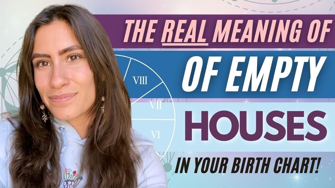 What AREN'T Your PRIORITIES In LIFE?⚖️ The Empty Houses In Your Birth Chart Explained!